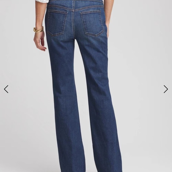 Chico’s Pull-On Slim Bootcut Jeggings Jeans Size US 6, Chico’s Size 0.5 - Picture 2 of 7